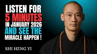 💖POWERFUL PRAYER FOR RECEIVING AN URGENT MIRACLE ON  JANUARY | Shi Heng Yi