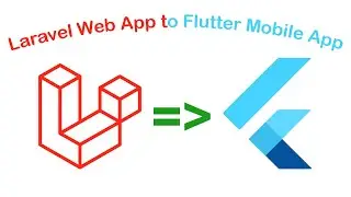 Flutter Mobile App using Laravel Web Application