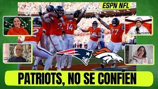BRONCOS pueden VENCER a PATRIOTS de DRAKE MAYE sin BO NIX y AVANZAR al SUPER BOWL | ESPN NFL