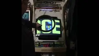 SAM'S ARCADE FIX How to Degauss an Arcade CRT Monitor #shorts
