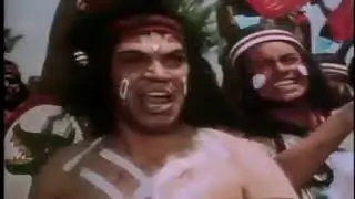 Golpean a Rogaciano actuando como mexica - Escenas de (El Extra 1962)