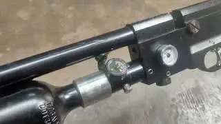 Pcp borneo seri lama dipasang regulator paintball (punya bapak anang 6agustus2020)