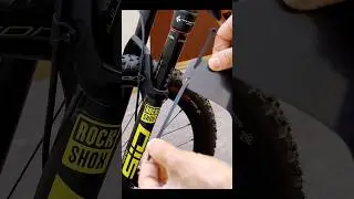 How To Install a Mudguard on your bike