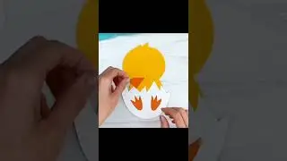 Hatching chick / eggs | easy craft ideas 🐣🐣 #support #trending #shortsvideo