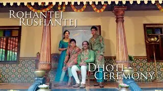Rohantej & Rushantej Dhoti Ceremony | #pixelmatrix | #hyderabad #dhoticeremony #dhotifunction #promo