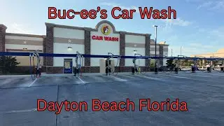Buc-ee's Car Wash - Drive Thru | Daytona Beach Florida | 4K