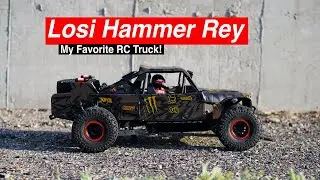 Losi Hammer Rey ULTRA4 Action: High-Speed Off-Road Adventure!