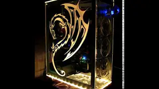 Modding Custom case RGB Led light [Моддинг]