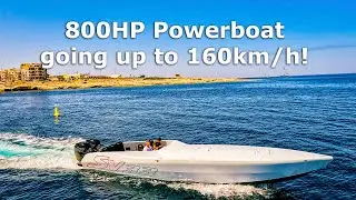 Chaudron SV33: 800HP Powerboat - Cinematic FPV