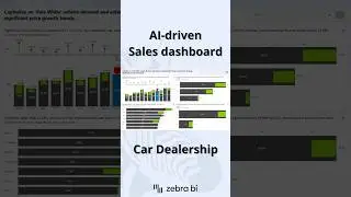 Build a Car Dealership Sales dashboard with Zebra AI