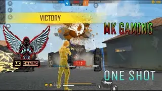 ONE SHOT//FREEFIRE VIDEO//ff game play//Mk GAMING