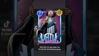 Uatu The Watcher ,- Marvel Snap Card