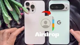 Перенос контактов с iPhone на Android с помощью AirDrop