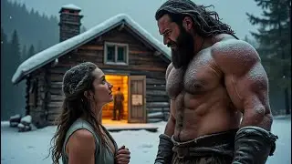 She Nearly Froze On Christmas Eve—Until She Begged The Mountain Man To Let Her Stay… As His Wife.