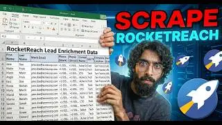 Rocketreach Scraper | Lead Generation | DataFlirt Web Scraping Services | Python Automation | RPA