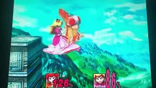 Super Smash Bros Brawl, Peach, Speed Skater Fight, 💖 21