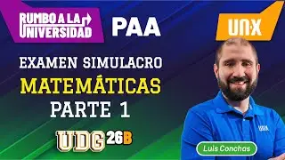 EXPLICACIÓN MATEMÁTICAS - PT. 1 // Simulacro Nacional 