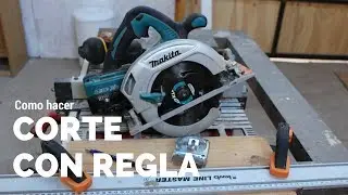Como cortar con sierra circular