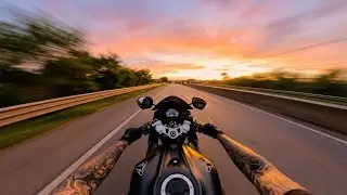 TRIUMPH DAYTONA 660 2026 - SUNSET RIDE ЧИСТЫЙ ЗВУК С ВЫХЛОПНОЙ СИСТЕМОЙ MEXX