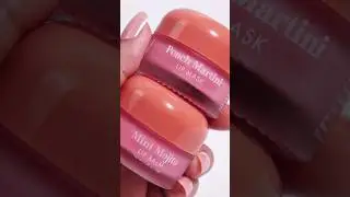 Peach lovers lip care 🍑 Barry M Lip Care Duo lip mask and lip balm Peach Martini & Mint Mojito
