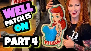 Part 4 of the PinUp battle jacket / bdiamondleather