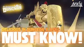 Delicious in Dungeon COLLAB Info! First Skills and my Preparation!!! - AFK Journey