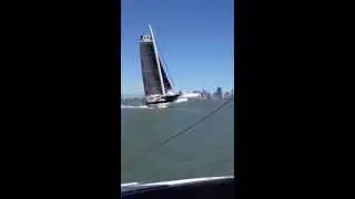 MOD 70 Trimaran Fly-By