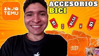 COMPR&Eacute; ACCESORIOS para MI BICICLETA en TEMU por MENOS de $1
