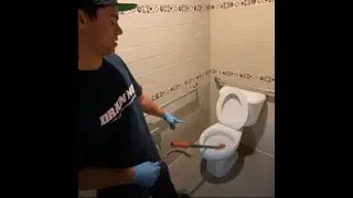 Getting Your microDrain Through A Toilet (tip 2)