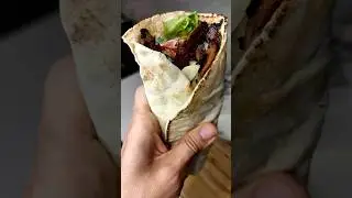 Shaorma delicioasa si sanatoasa, vegetariana, cu ciuperci, fara carne, rapid si usor