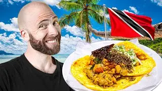 Trinidad's Ultimate Food Tour!! Eating the Biggest Doubles (World Record)!!