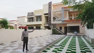 घर के साथ अगर ऐसा Big Garden मिल जाए तो मज़ा आ जाता है । 4Bhk Double Story House for sale, hometour.