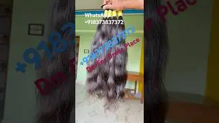 100% Raw Natural Unprocessed Bulk | Indian One Donor Hair |Unprocessed Hair #usa #germany #hairgoals