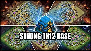 BEST-05 TH12 BEST FOR WAR / RANK / FARM AND CWL BASE WITH COPY LINKS || ANTI-EVERYTHING
