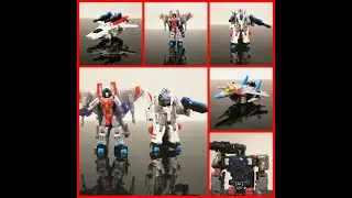 What's New in Transformers? 3rd Party X2 Toys Starlight and Frozen.  (Starscream and Jetfire)