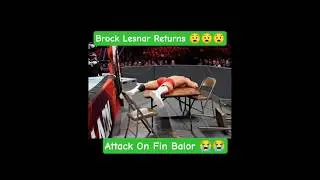 The Night Brock Lesnar Ended Finn Balor's Career
