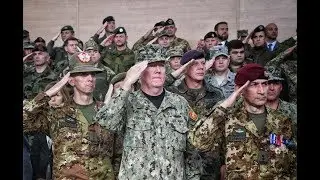 KFOR Change of Command Ceremony