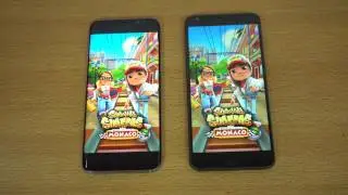 Samsung galaxy s8 vs  lg g6 speed test show full video ##techyricky