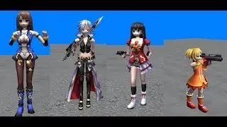 Gold third C-Sha,  B-Sha,  K-Sha, and  S-Sha Animations