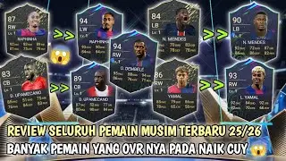 REVIEW BOCORAN SELURUH PEMAIN YANG OVR NYA BAKALAN NAIK DI MUSIM TERBARU 25/26!😱🔥