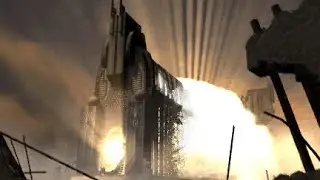 Fallout Cutscenes - Cathedral Explosion