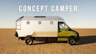 The Strangest RV EVER // Texino Atrium Concept Camper