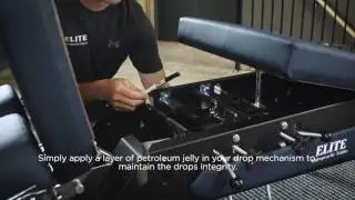 Instructions for lubricating your drop pieces