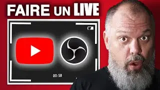 Comment faire un LIVE sur YouTube en FILMANT son ÉCRAN de PC.