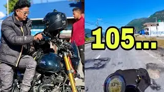 TVS Ronin 225 High Speed... Test...2025 Model.
