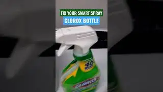 Как снова заставить распылитель Clorox распылять жидкость.