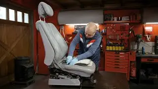 Przemek wypatroszył fotel z mercedesa, żeby poznać jego wnętrze! #ABC_Motoryzacji