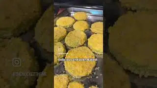 Have you ever baked a fried green tomato? Well, you should! #farmfresh #homesteading #greentomato