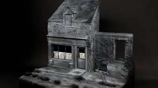 How To Build A ''Belgian Cafe'' (Scale 1/35) Part.2