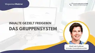 Das Gruppensystem | WegweiserWebinar